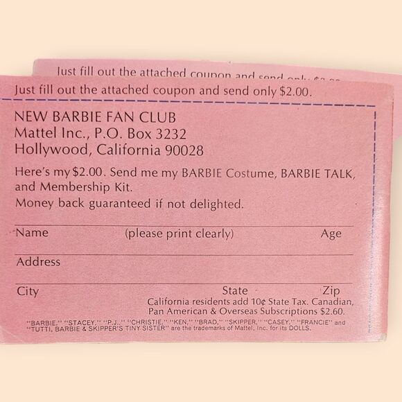 Lot of Vtg Barbie ads - Picture 10 of 12